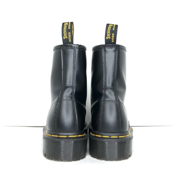 Dr Martens 1460 Bex Smooth Leather Platform Ankle Boots Women’s 7 Shoes - Picture 5 of 12